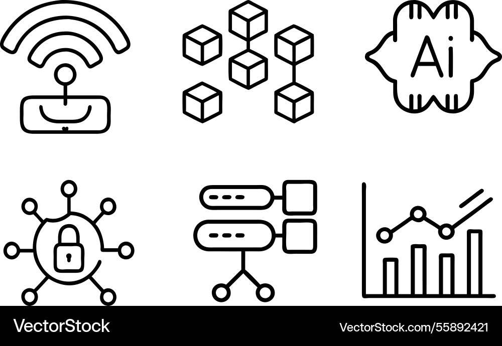 Data analysis chart icon Data analysis chart icon Vector Image