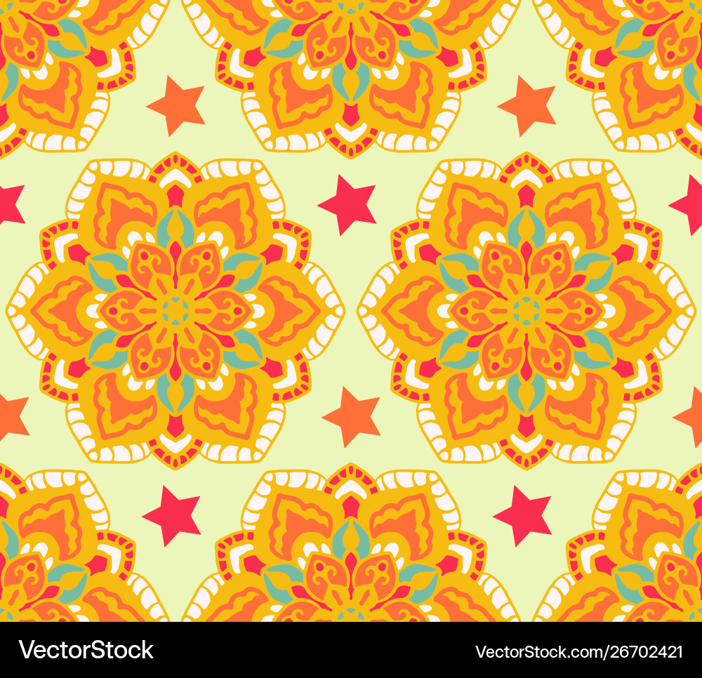Seamless pattern Seamless pattern vector image
