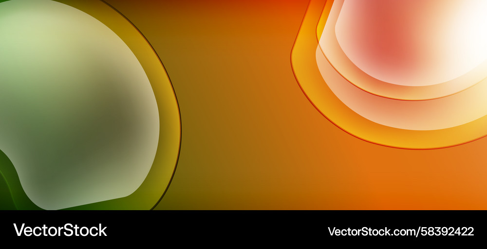 Abstract Layered Circles - Gradient Vector Image