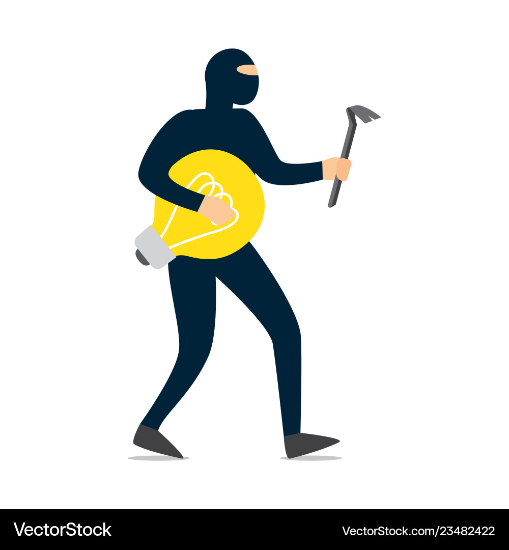 Intellectual Property Theft – Royalty-Free Vector | VectorStock, image size:1000x1080