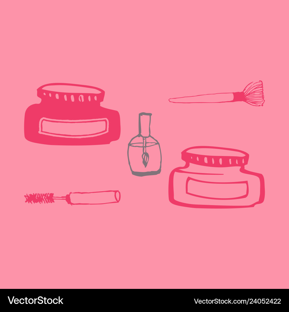 Kitchen set icon in vintage hand drawn style Kitchen set icon in vintage hand drawn style Vector Image