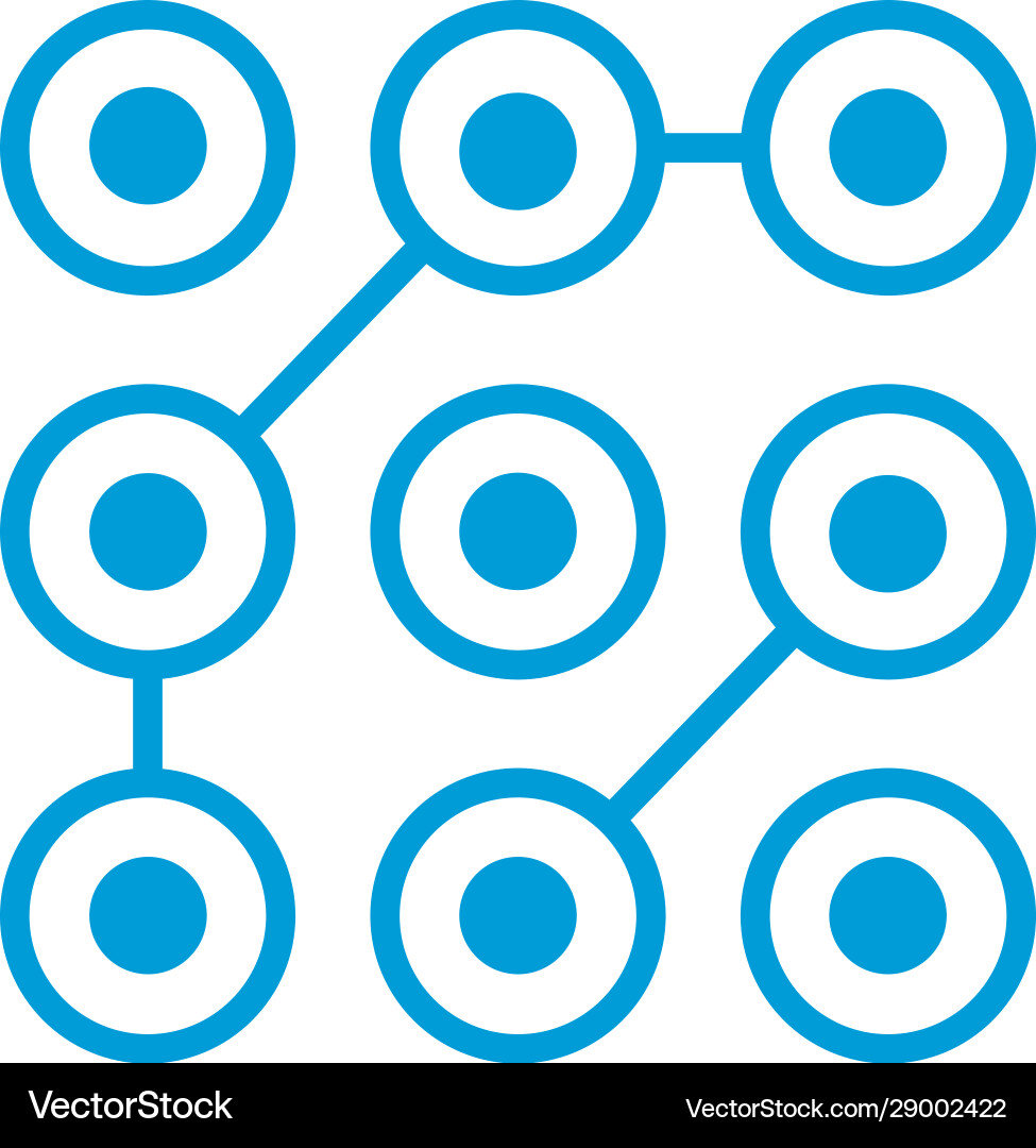Muster Schloss Zugriff Code Icon ux und ui Muster Schloss Zugriff Code Icon ux und ui vektorbild