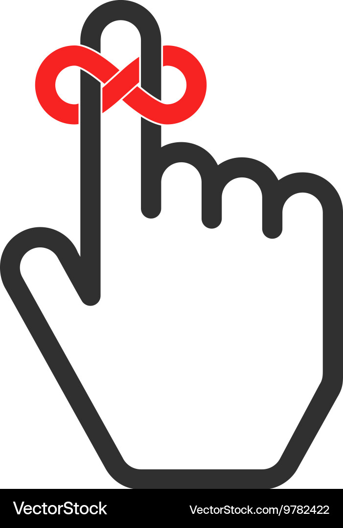 Reminder String Icon Vector Image