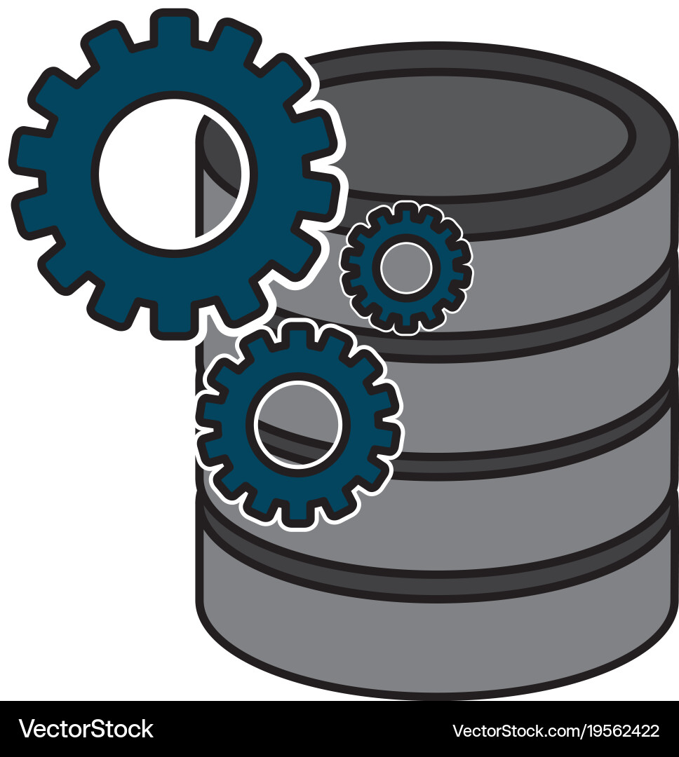 Web hosting design Vector Image
