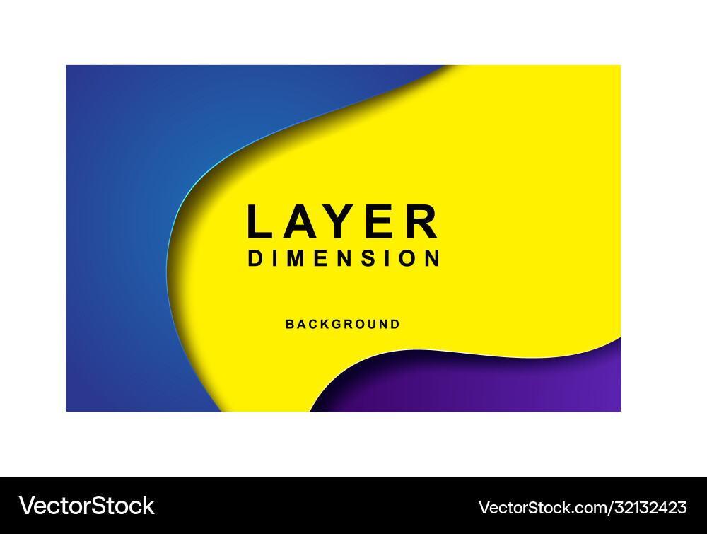 Abstract colorful overlap layers background Abstract colorful overlap layers background vector image