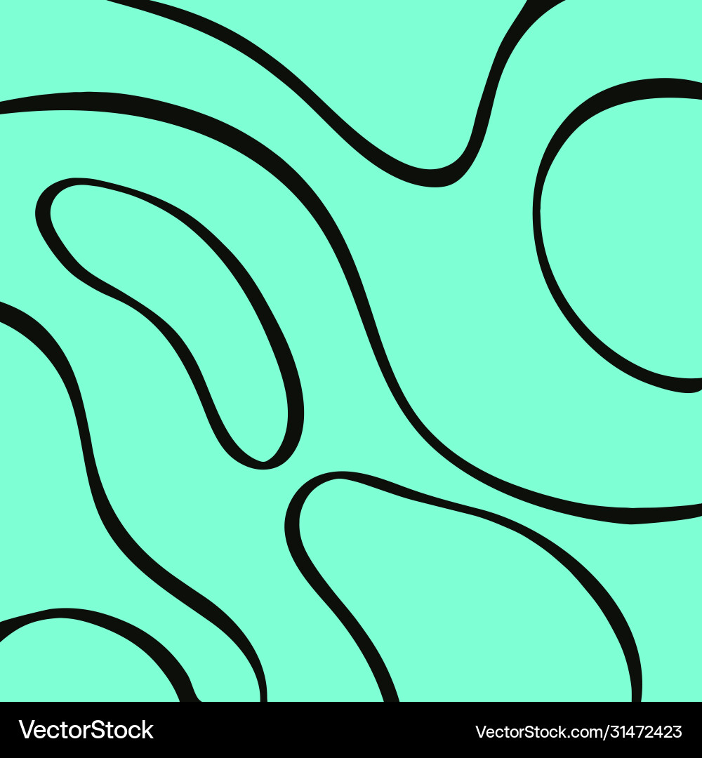 Abstract forms hand drawn seamless pattern-02 Vector Image
