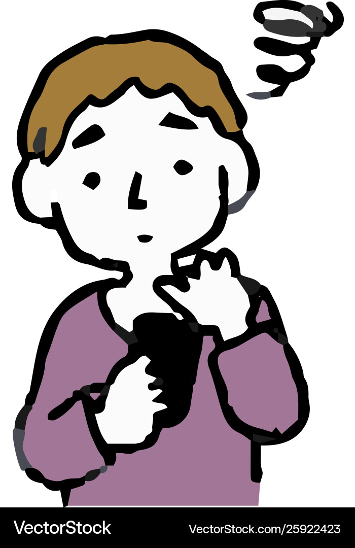 Analog-style man using smartphone payment Vector Image