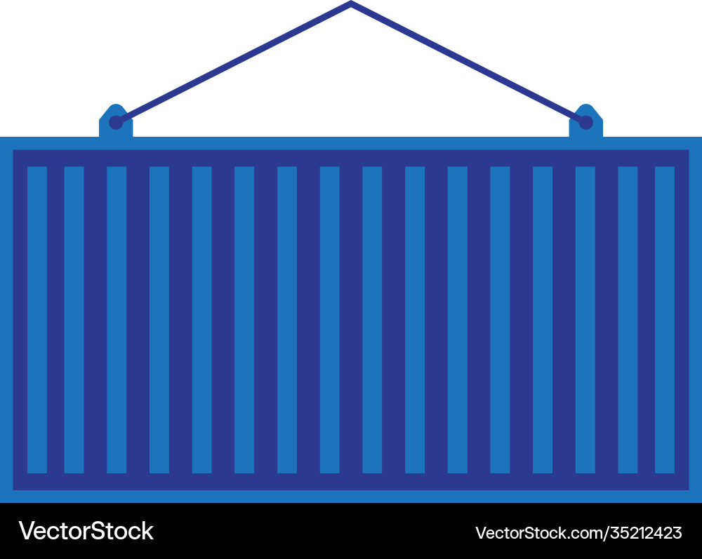 Container icon design template isolated Vector Image