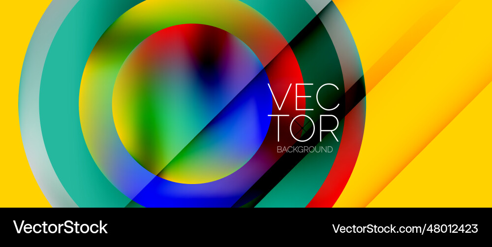 Dynamic fluid gradient techno sphere mesmerizing Vector Image