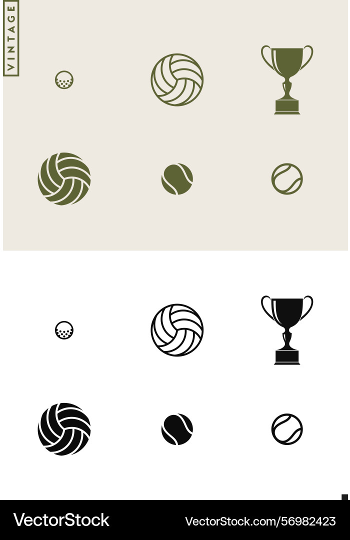 Sport icon set Vector Image