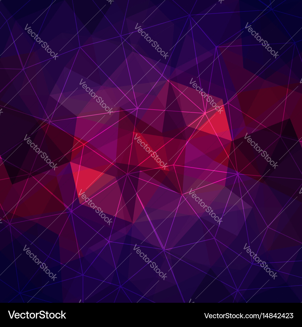 Triangular abstract background vector image