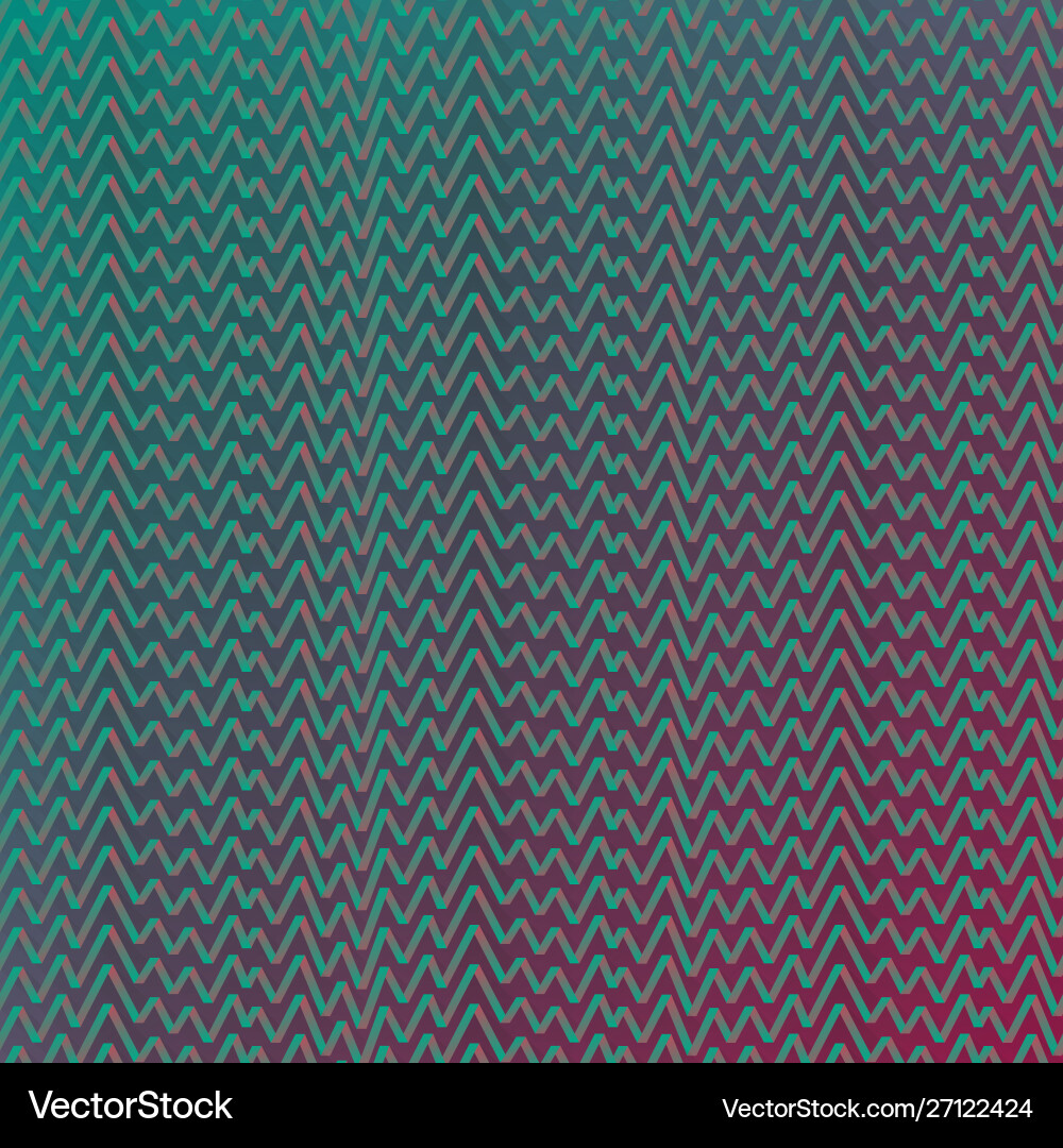 Background zigzag shape for retro style vector image