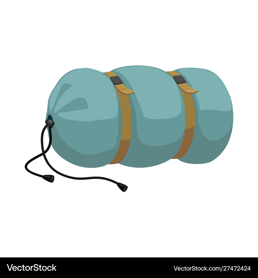 Design bed and roll symbol web element Vector Image