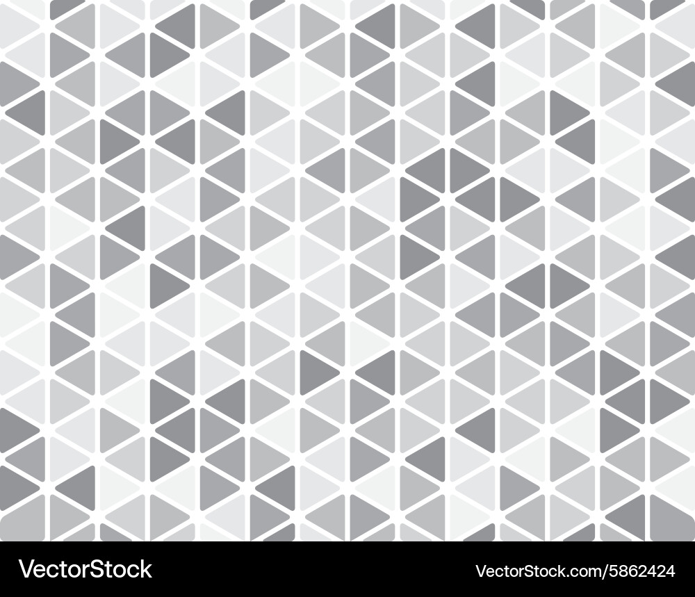 Geometric Triangle Pattern Vector Image
