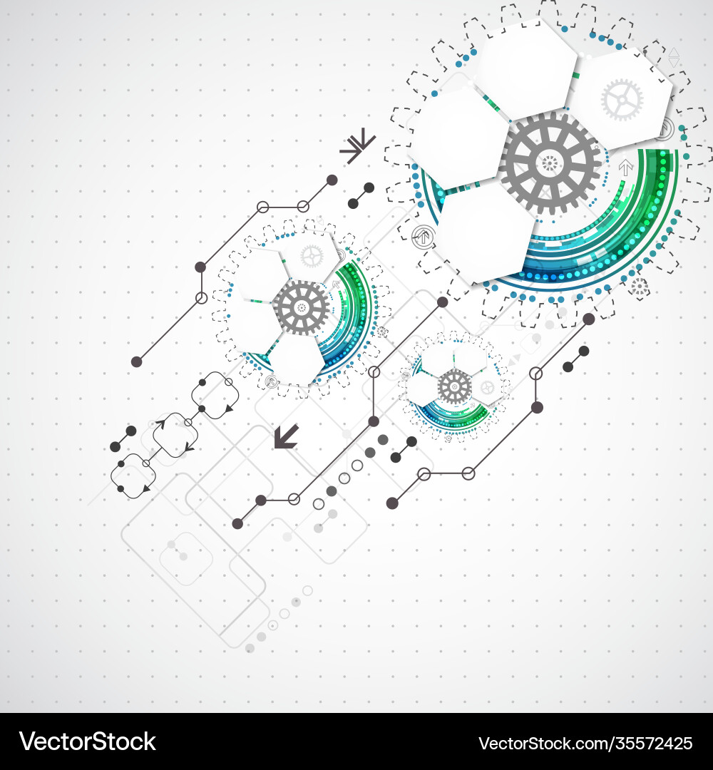 Abstract business background with technological Abstract business background with technological vector image