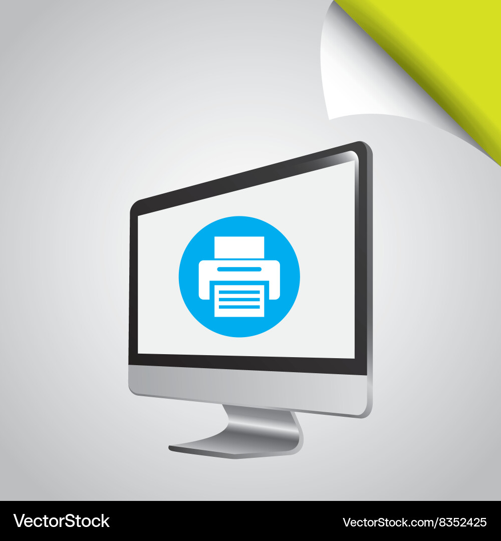 Computer technology design Vector Image