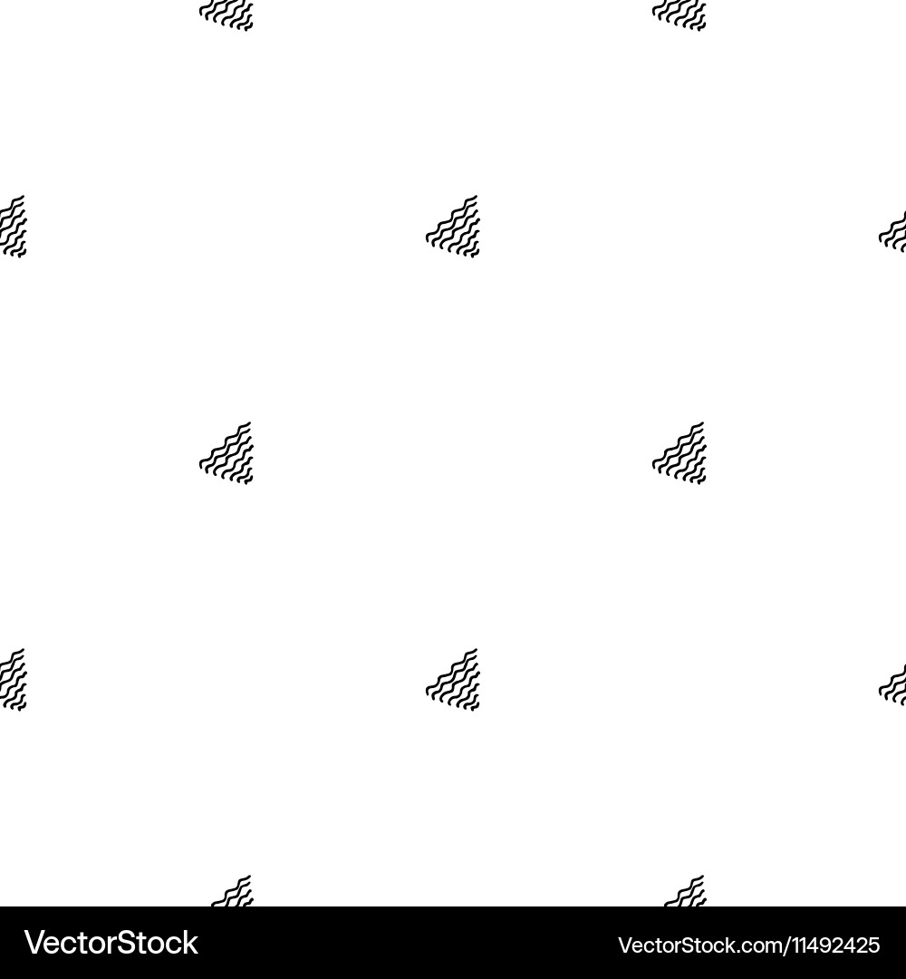 Hand Drawn Triangle Pattern Vector Image