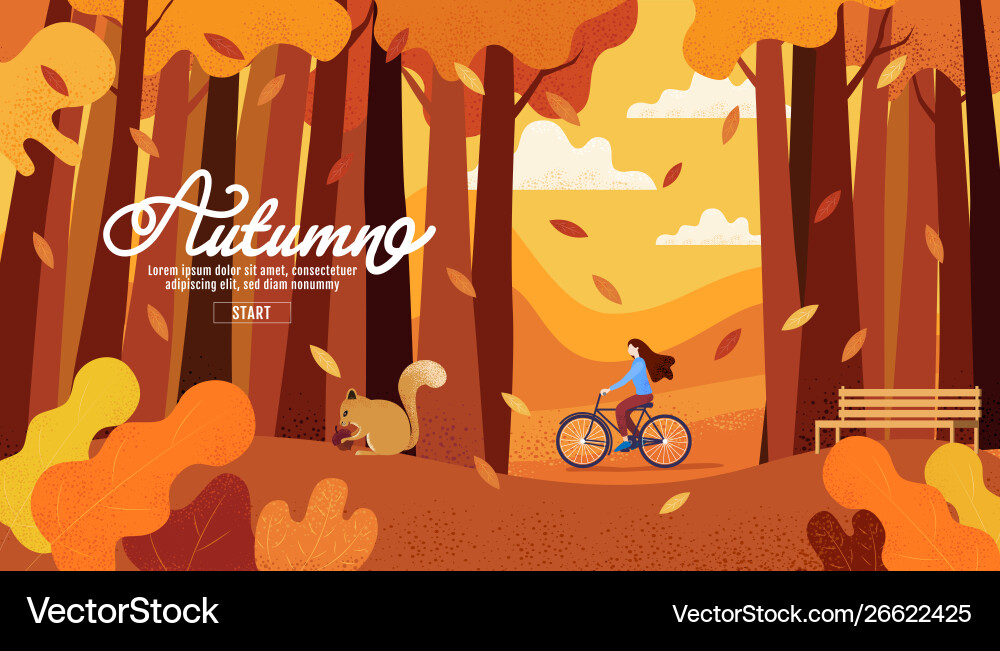 Happy autumn thanksgiving banner design vector image