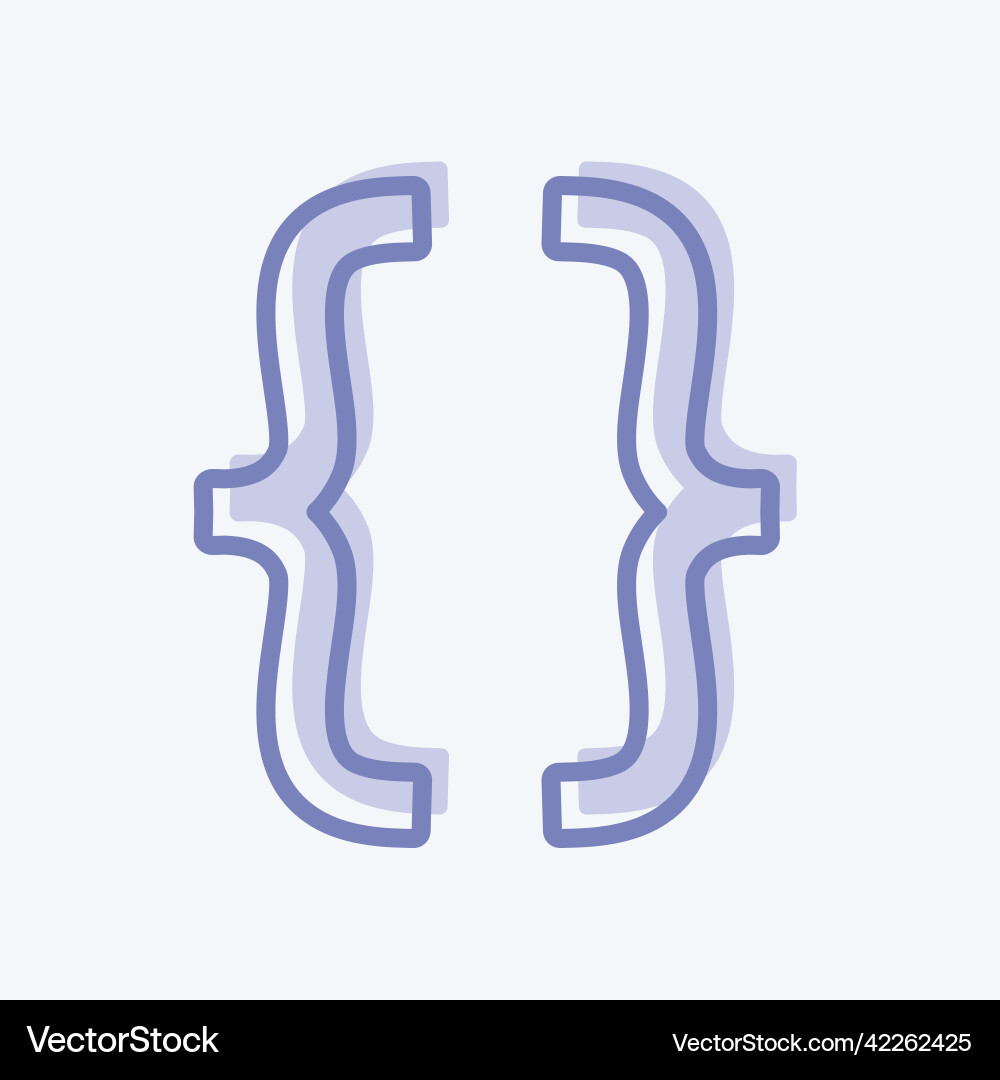 Icon developer options suitable for mobile apps Vector Image