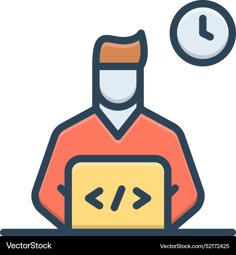 Programmer Royalty Free Vector Image - VectorStock