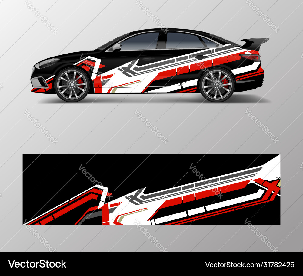 Racing Stripe Pattern Vector Image