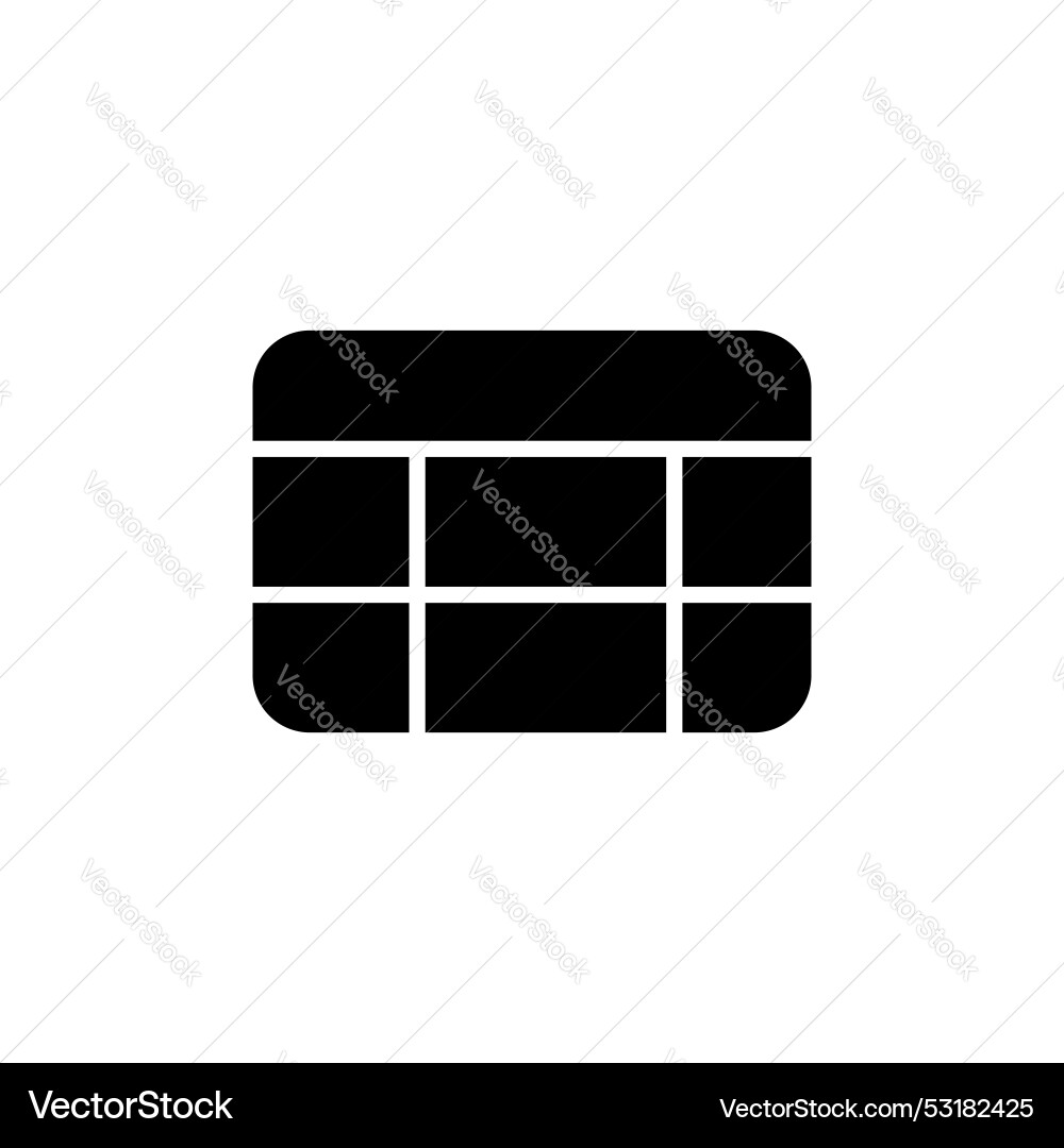 Tabelle Layout Symbol gesetzt Web Excel-Datensymbol Tabelle Layout Symbol gesetzt Web Excel-Datensymbol vektorbild