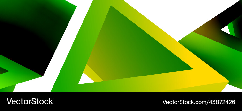 3d triangle abstract background basic shape 3d triangle abstract background basic shape vector image