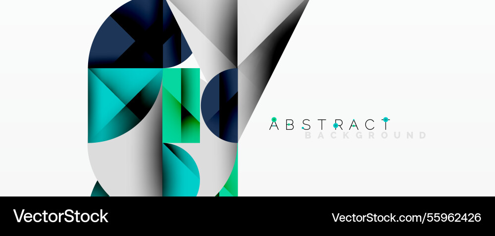 Modern abstract composition with layered circles Modern abstract composition with layered circles Vector Image