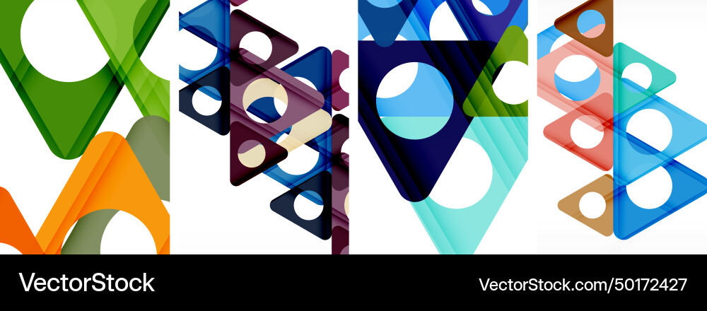 Abstract background set showcasing a dynamic Vector Image