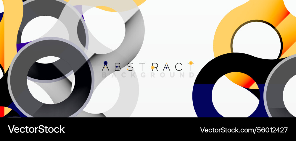Abstract geometric pattern with interlocking Abstract geometric pattern with interlocking Vector Image