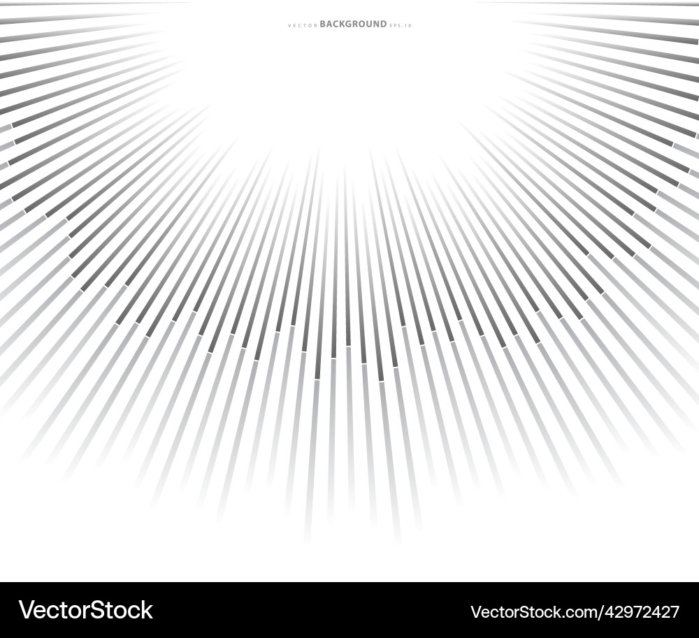 Concentric circle for sound wave abstract Vector Image