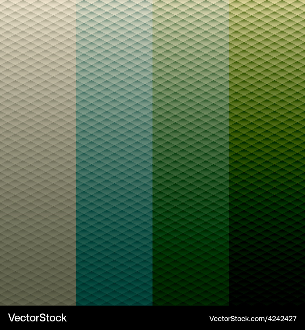 Geometric Triangle Pattern Set vector image