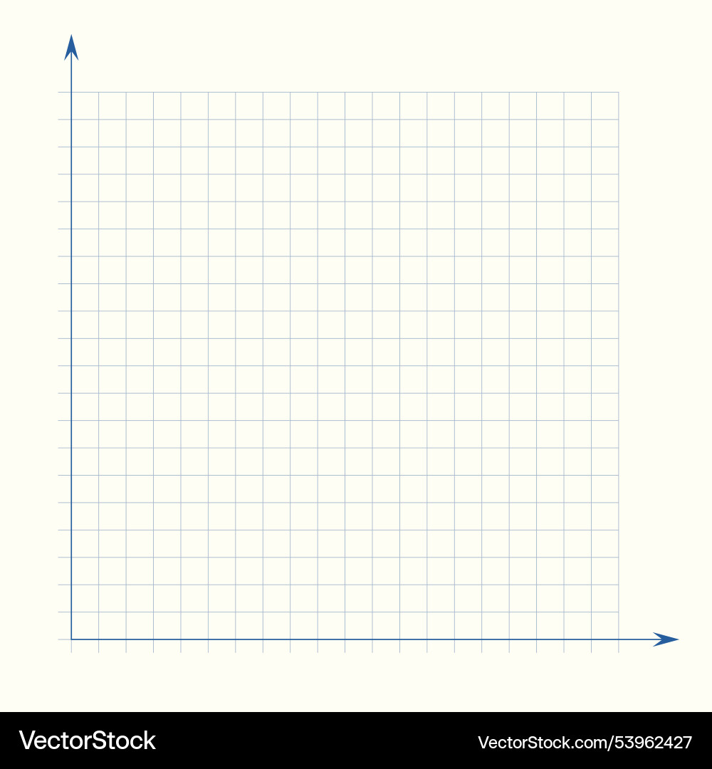 Grid paper mathematical graph cartesian Grid paper mathematical graph cartesian vector image