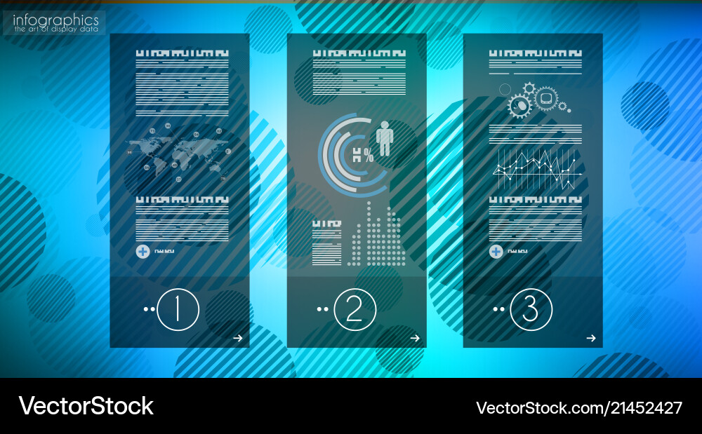 Infograph template with multiple choices Infograph template with multiple choices vector image