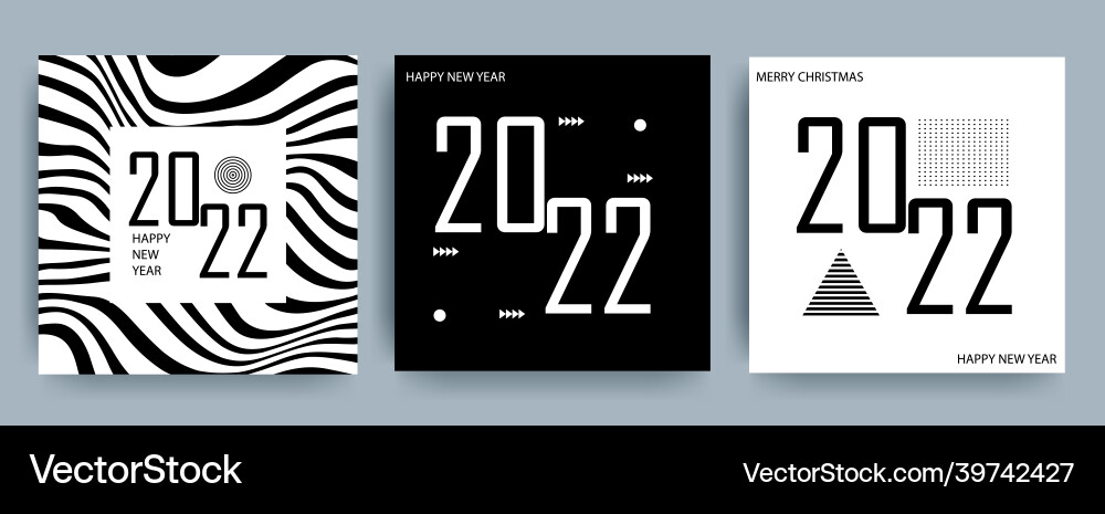Kreatives Design für das neue Jahr 2022 Karte auf modern Kreatives Design für das neue Jahr 2022 Karte auf modern vektorbild