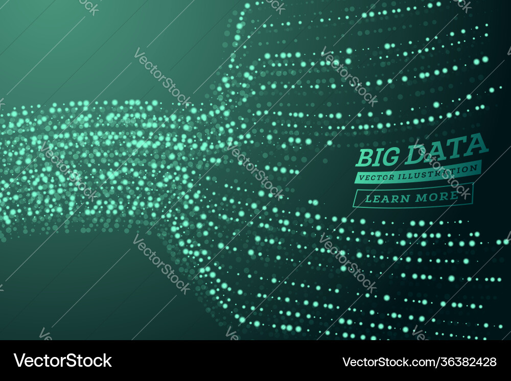 Big data concept abstract background network Big data concept abstract background network vector image