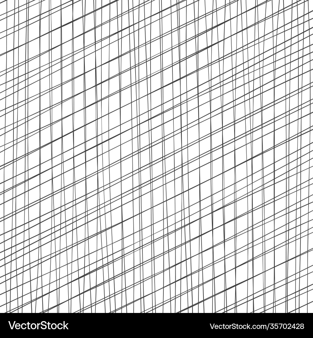 Hand drawn abstract pattern with lines Vector Image