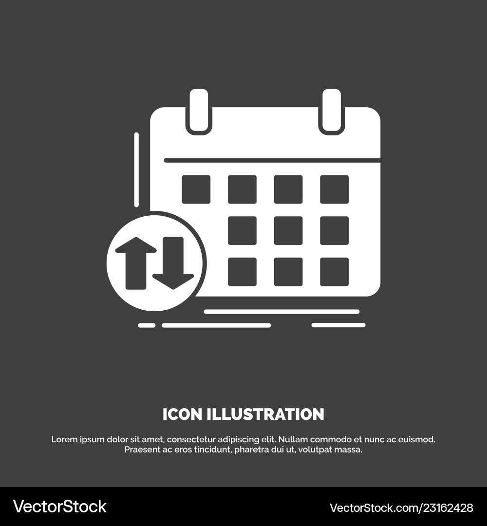 Schedule classes timetable appointment event icon Schedule classes timetable appointment event icon vector image
