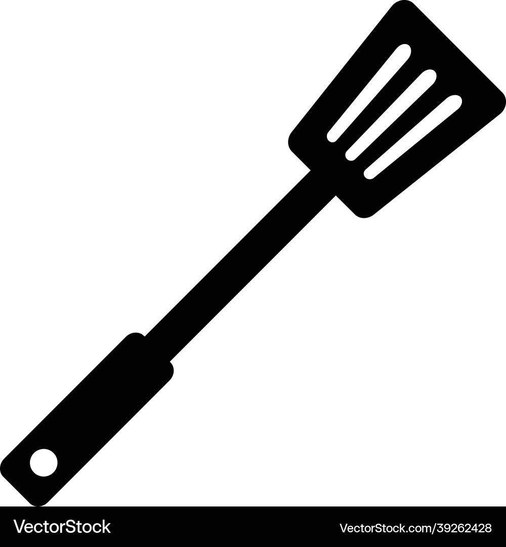 Slotted spoon Royalty Free Vector Image - VectorStock