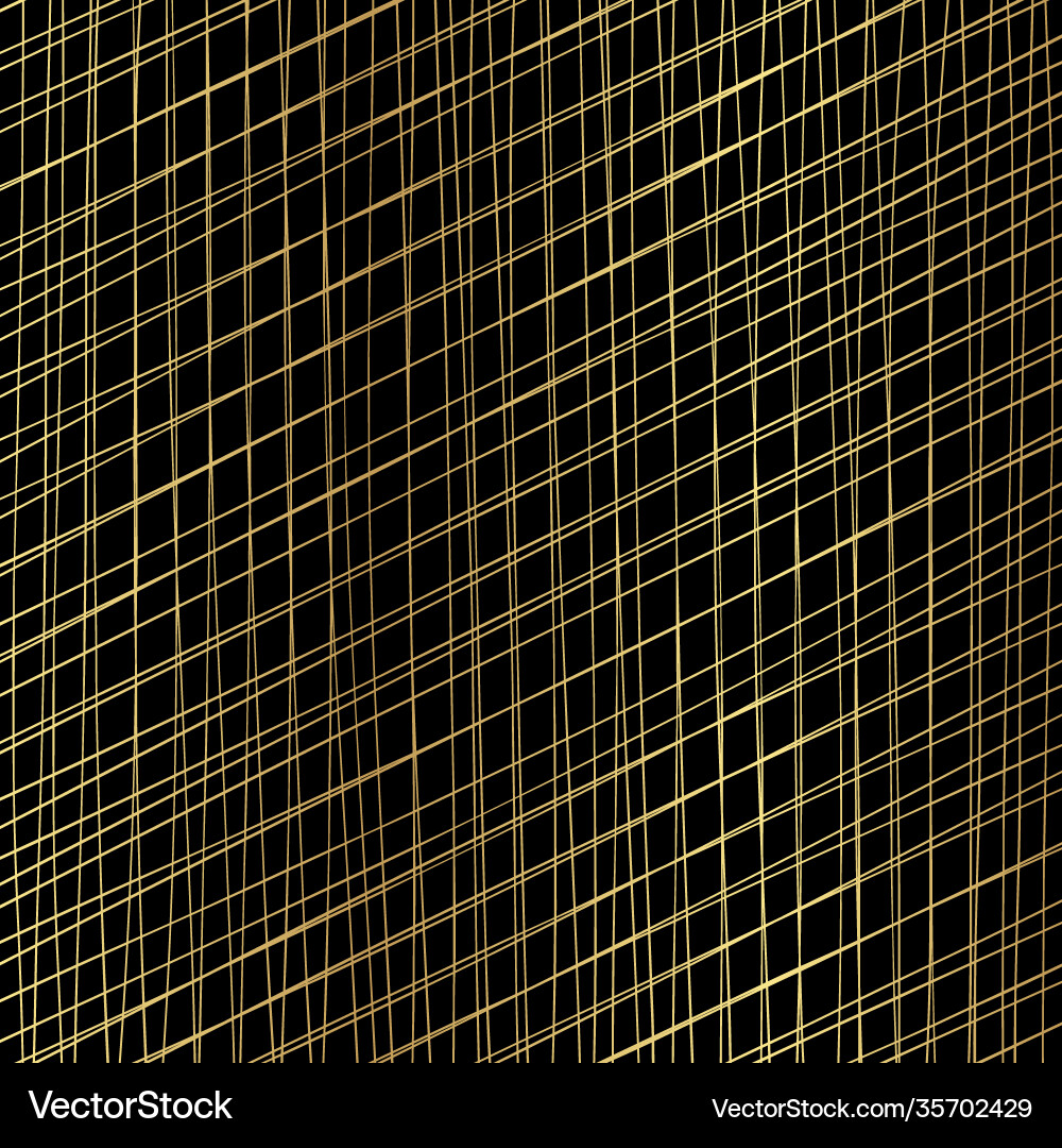 Hand drawn abstract pattern with lines Vector Image