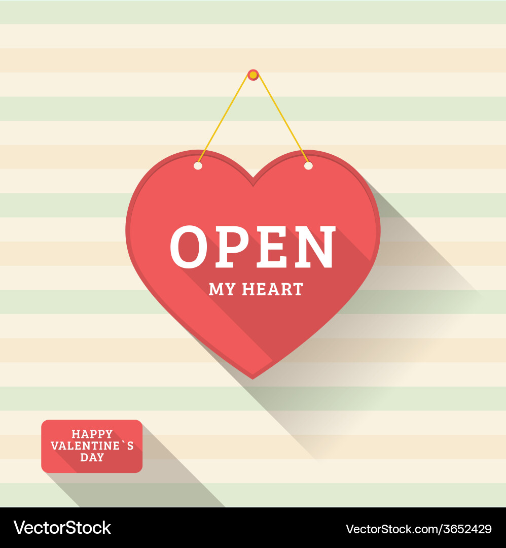 Love heart Vector Image