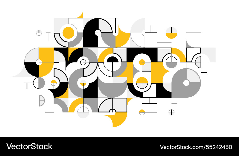 Abstract geometric background tech engineering Abstract geometric background tech engineering vector image