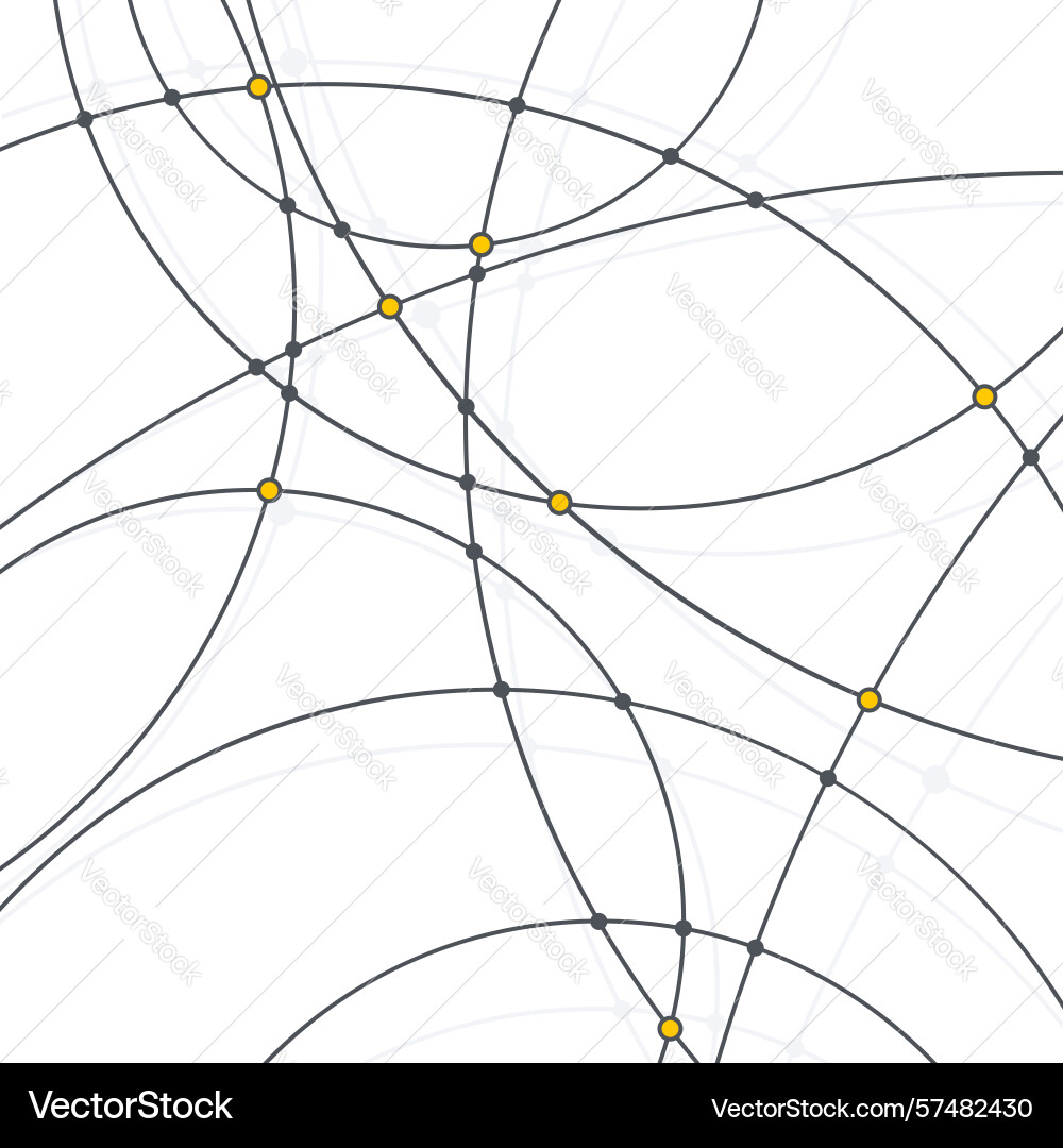 Abstract geometric pattern of the curves Abstract geometric pattern of the curves vector image