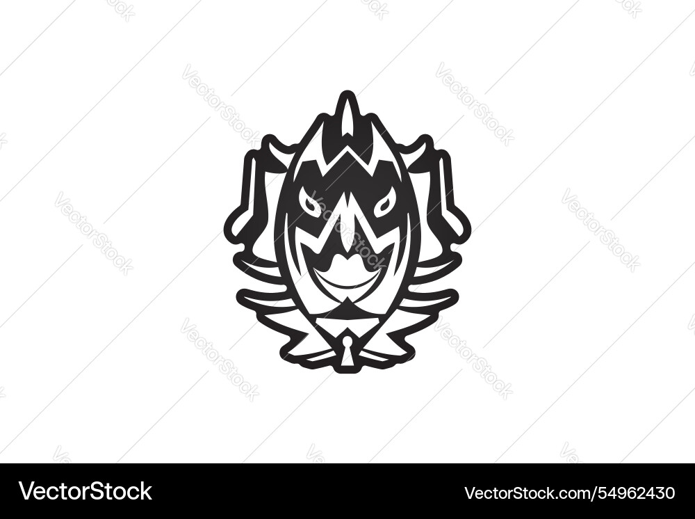 Big boss logo mafia concept and businessman Big boss logo mafia concept and businessman vector image
