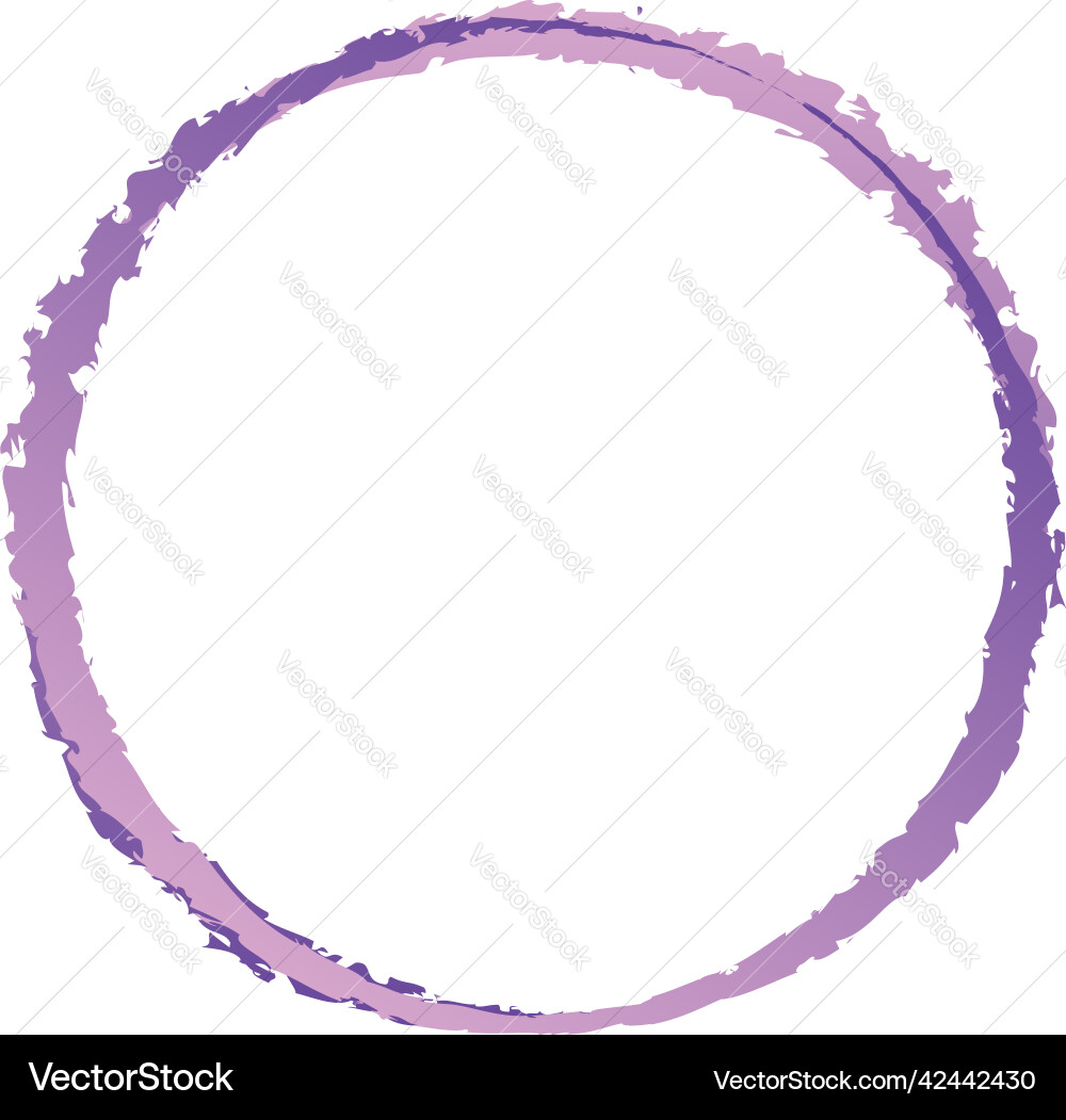 Grungy textured circle element circular splatter Grungy textured circle element circular splatter vector image