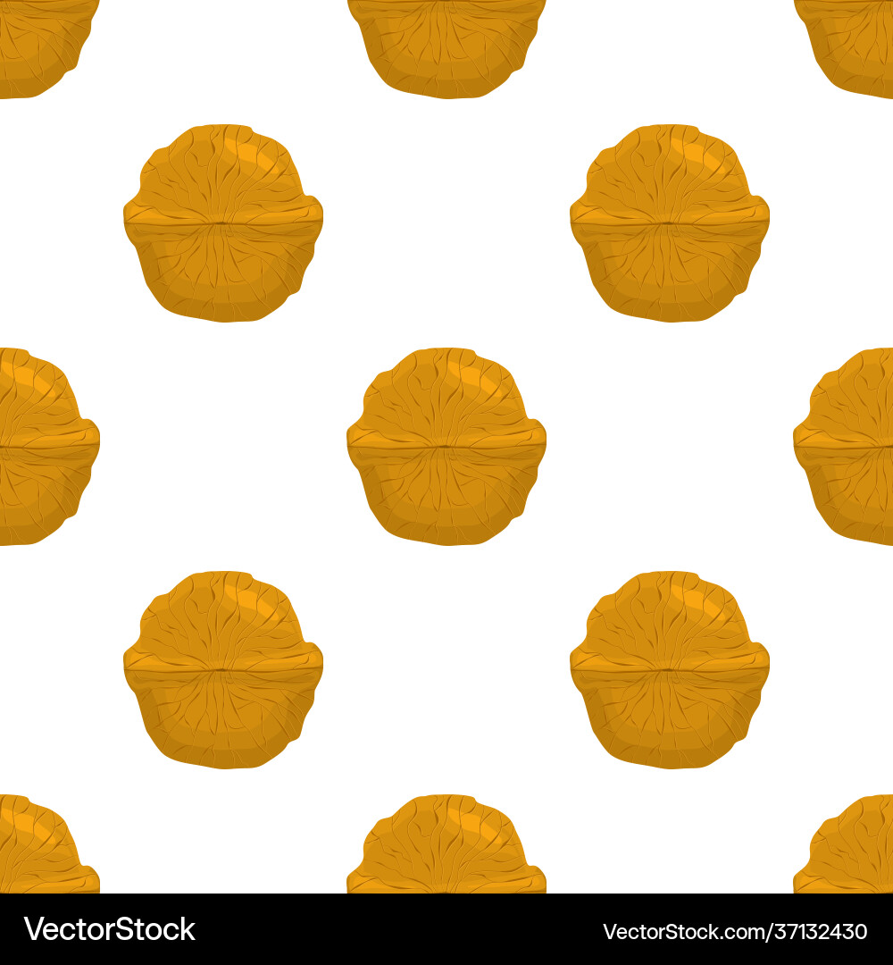 On theme big pattern identical types walnut Vector Image