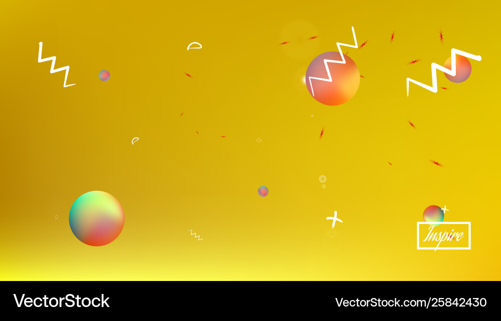 Plain abstract space fantasy clear Vector Image