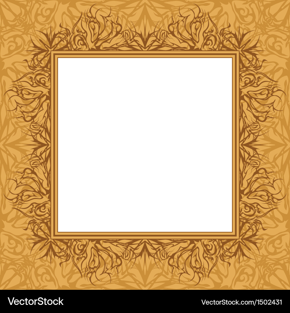 Abstract background frame and pattern Vector Image