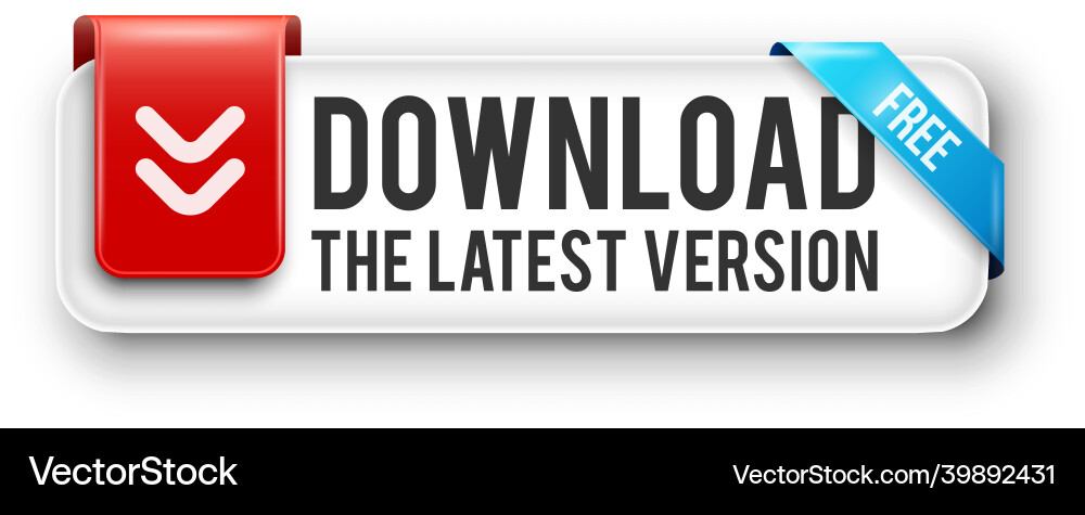 Button for web vector image