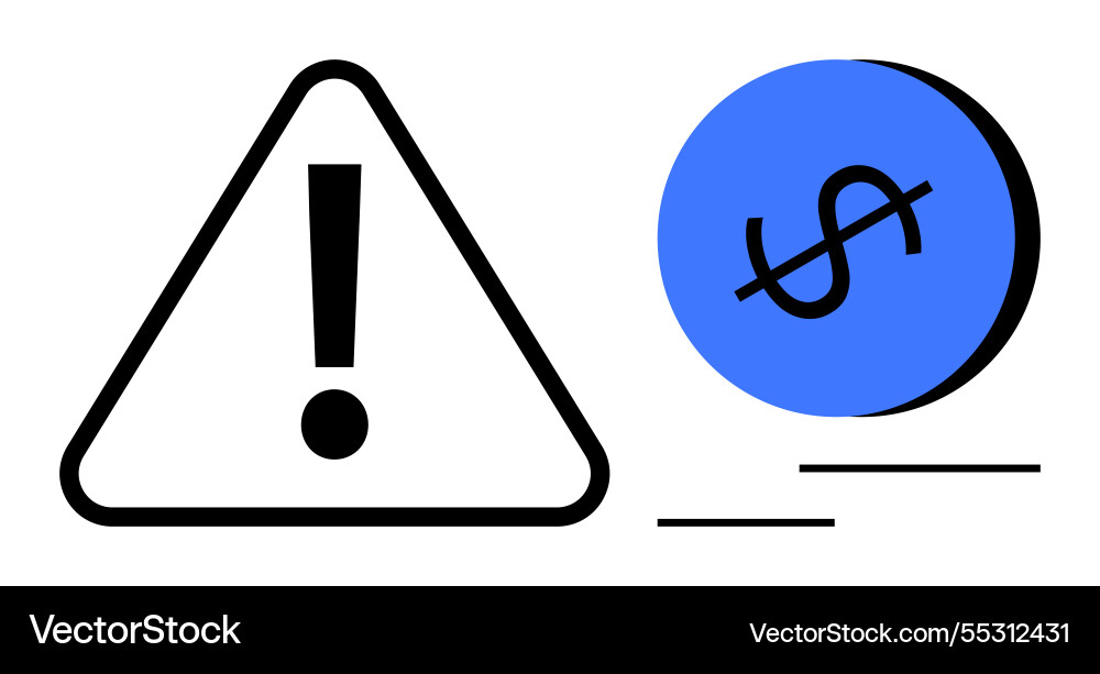 Warning triangle with exclamation mark Warning triangle with exclamation mark vector image